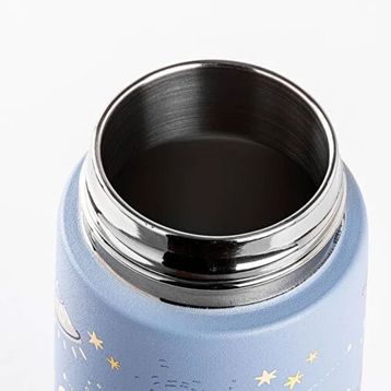 Tantitoni 025-01 Mavi 480 ml Paslanmaz Çelik Çocuk Termosu