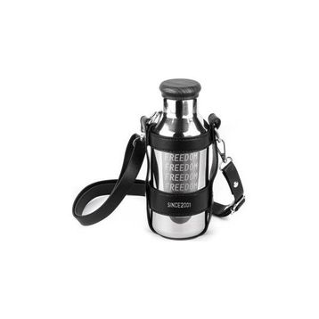 Tantitoni 040-01-Okadı Gri 500 ml Uzun Süzgeçli Askılıklı Paslanmaz Çelik Termos
