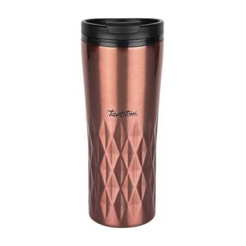 Tantitoni 470 ml Rose Gold Yıldız Desenli Paslanmaz Çelik Termos