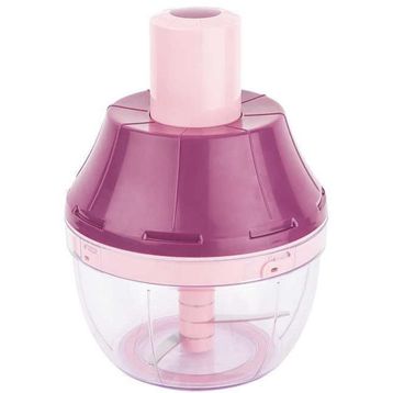 Tantitoni 700 ml Basmalı Pratik Doğrayıcı Vişne Pembe