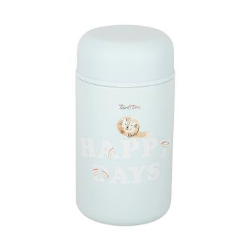 Tantitoni GINGER FY-LA009-M Mavi Desenli Paslanmaz Çelik Çocuk 400 ml Yemek Termosu