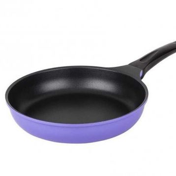 Tantitoni Mor 26 cm Döküm Yanmaz Yapışmaz Kaplamalı Tava