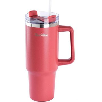 Tantitoni Move Kırmızı 1.2 lt Pipetli Paslanmaz Çelik Termos