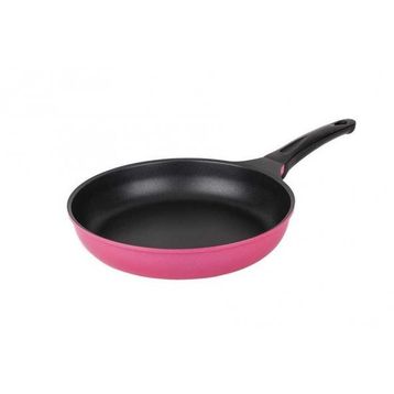 Tantitoni Pembe 28 cm Döküm Yanmaz Yapışmaz Kaplamalı Tava