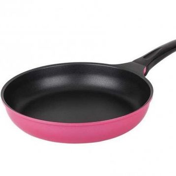 Tantitoni Pembe 28 cm Döküm Yanmaz Yapışmaz Kaplamalı Tava