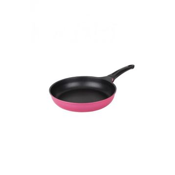 Tantitoni Pembe 28 cm Döküm Yanmaz Yapışmaz Kaplamalı Tava