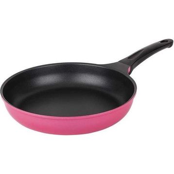 Tantitoni Pembe 28 cm Döküm Yanmaz Yapışmaz Kaplamalı Tava