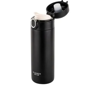Tantitoni Siyah 400 ml Paslanmaz Çelik Termos