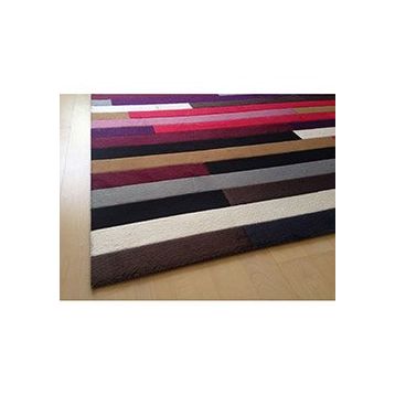 Tappeto Pony Parquet Multi 140x200 cm Halı