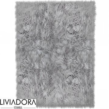 Tappeto Post Gri 80x150 cm Salon Halı