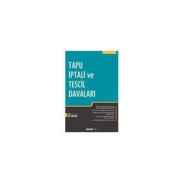 Tapu İptali ve Tescil Davaları - Turan Çinar