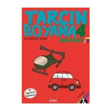Tarçın Boyama 4 Taşıtlar - kollektif