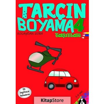 Tarçın Boyama 4 Taşıtlar - kollektif