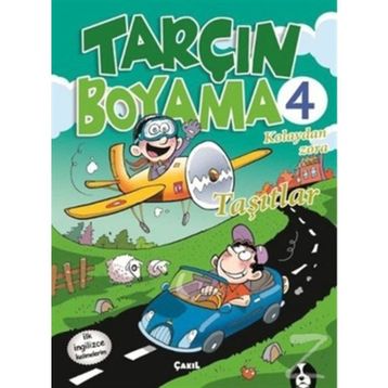 Tarçın Boyama 4 Taşıtlar - kollektif
