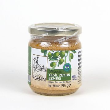 Tardaş Egenin 195 gr Organik Yeşil Zeytin Ezmesi