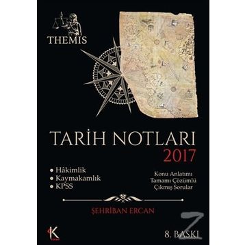 Tarih Notları 2017 - Şehriban Ercan