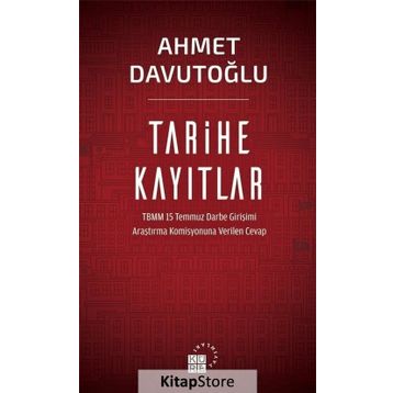 Tarihe Kayıtlar - Ahmet Davutoğlu