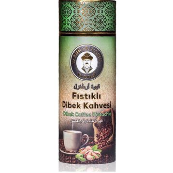 Tarihi Ertuğrul Kahvesi 1 kg Silindir Kutu Fıstıklı Dibek Kahvesi
