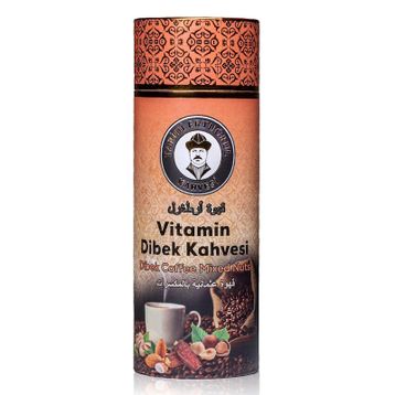 Tarihi Ertuğrul Kahvesi 1 kg Silindir Kutu Vitaminli Dibek Kahvesi