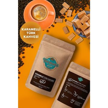 Tarihi Yarımada Kahvecisi 100 gr Taze Çekilmiş Orta Kavrulmuş ve Öğütülmüş Karamelli Türk Kahvesi