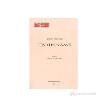 Tarihname - Tacü’s-Selmani