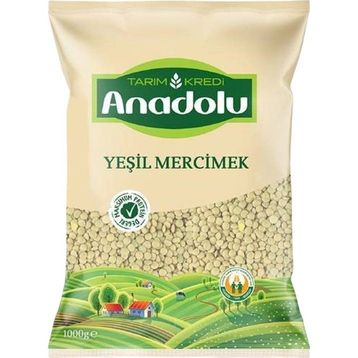 Tarım Kredi Anadolu 1 kg Yeşil Mercimek