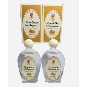 Tariş 2x200 ml Cam Şişe Mandalina Kolonyası