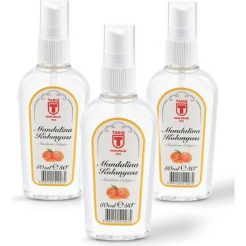 Tariş 3 x 80 ml Sprey Mandalina Kolonyası