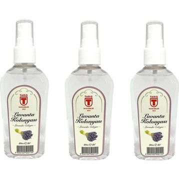 Tariş 3x80 ml Sprey Lavanta Kolonyası