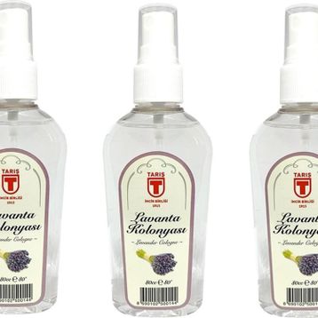 Tariş 3x80 ml Sprey Lavanta Kolonyası