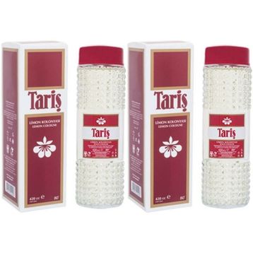 Tariş 80 Derece 2x420 ml Cam Şişe Limon Kolonyası