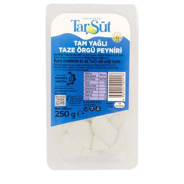 Tarsüt 250 gr Örgü Peynir