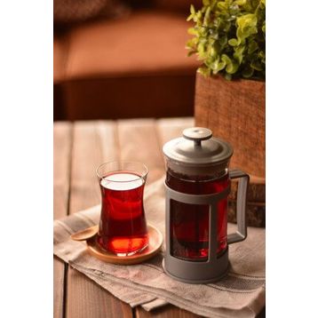 Taşev 350 ml Gri Magic French Press