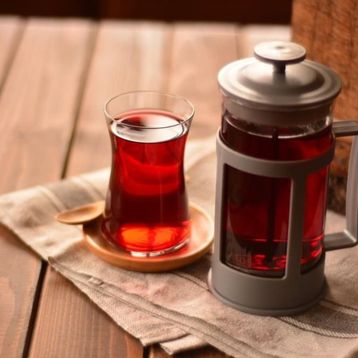Taşev 350 ml Gri Magic French Press