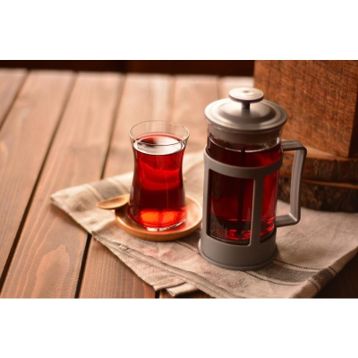 Taşev 350 ml Gri Magic French Press