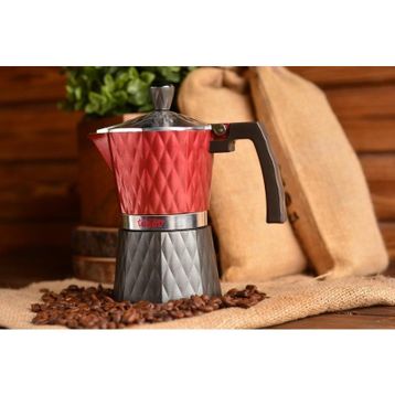 Taşev TT1204 Diamante 3 Fincan Alüminyum Moka Pot