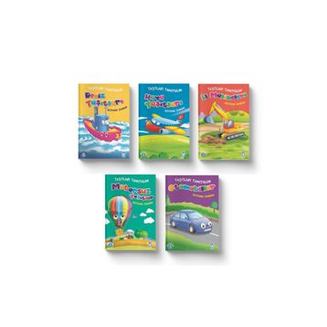 Taşıtları Tanıyalım Seti 5 Kitap - kollektif