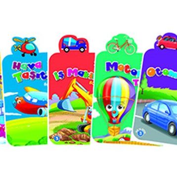 Taşıtları Tanıyalım Seti 5 Kitap - kollektif