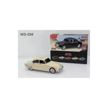 Tastech WS596 Klasik Jaguar Model Araba Bej Bluetooth Hoparlör