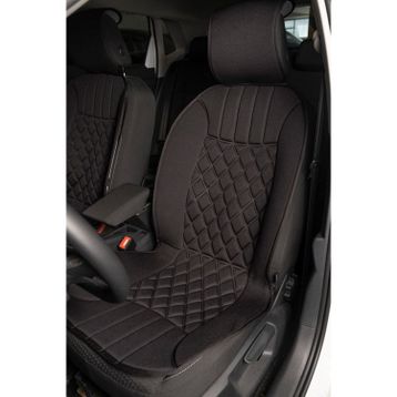 Tata Manza Elegance FS Siyah Ön 2'li Oto Koltuk Minderi Set