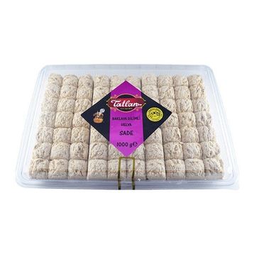 Tatlan 1 kg Mini Baklava Dilimi Sade Tahin Helvası