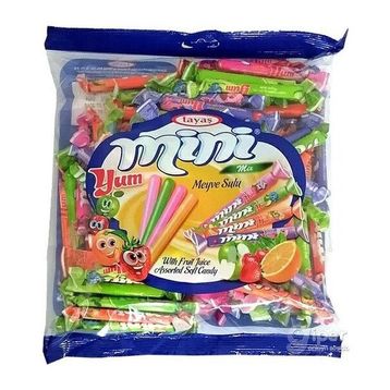 Tayaş 700 gr Miniyum Karışık Meyve Sulu Yumuşak Şeker