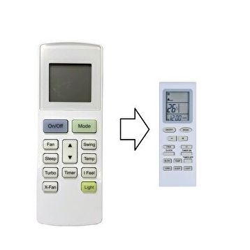 Tayfun Sigma SGM12INVDMS Eşdeğer Klima Kumandası