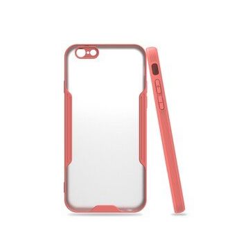 Tazador iPhone 6 Platin Pembe Silikon Kılıf