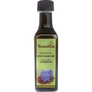 Tazemiz 100 ml Keten Tohumu Yağı