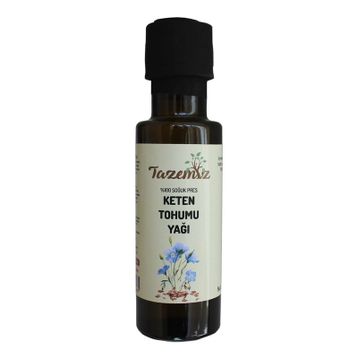 Tazemiz 100 ml Keten Tohumu Yağı