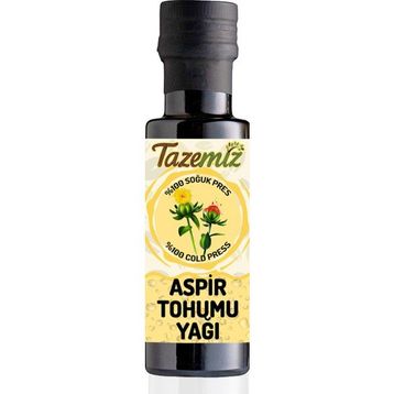 Tazemiz 100 ml Soğuk Pres Aspir Tohumu Yağı