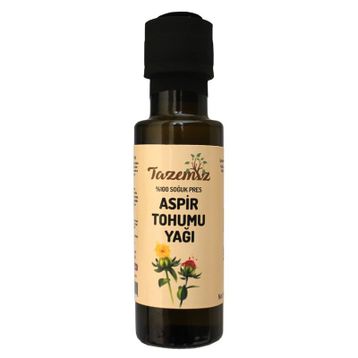 Tazemiz 100 ml Soğuk Pres Aspir Tohumu Yağı