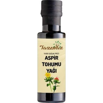 Tazemiz 100 ml Soğuk Pres Aspir Tohumu Yağı