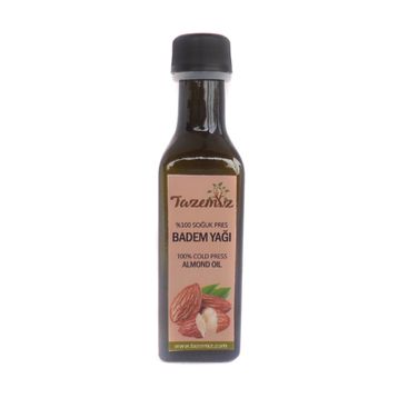 Tazemiz 100 ml Soğuk Pres Badem Yağı